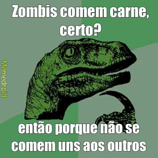 Comida Zombie - meme