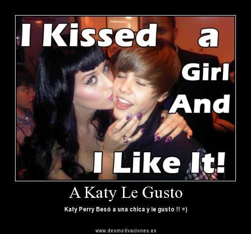 I kissed a girl Katy Perry - meme