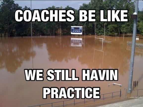 Coaches be like - meme