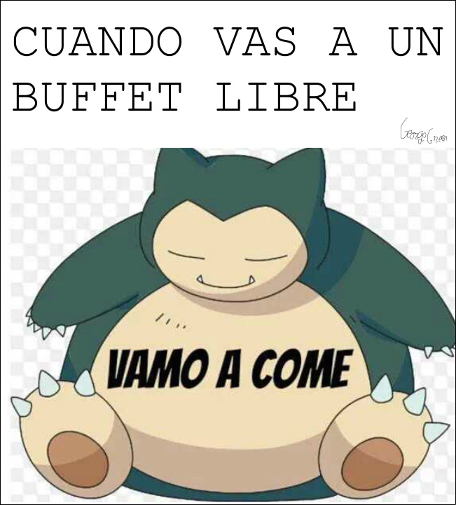 Buffet libre - meme