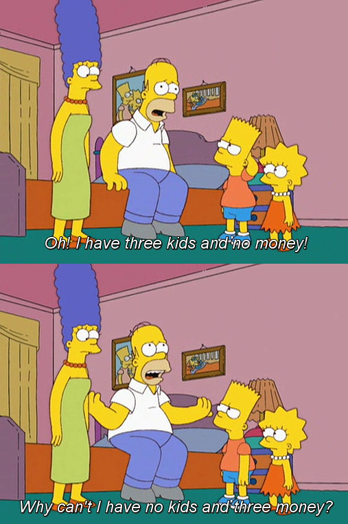 Homer derp - meme
