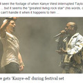 Kanye gets Kanye'd