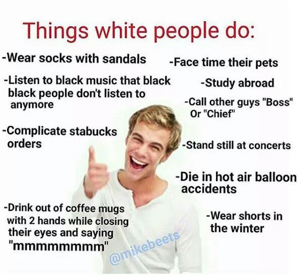 white people - meme