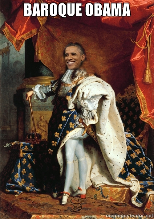 Baroque Obama - meme