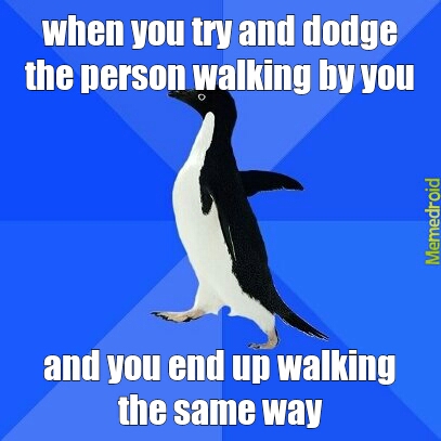 walking the same way - meme