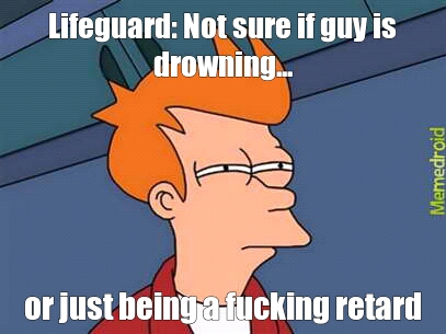 lifeguarding 101 - meme
