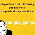 Games without trust ;)