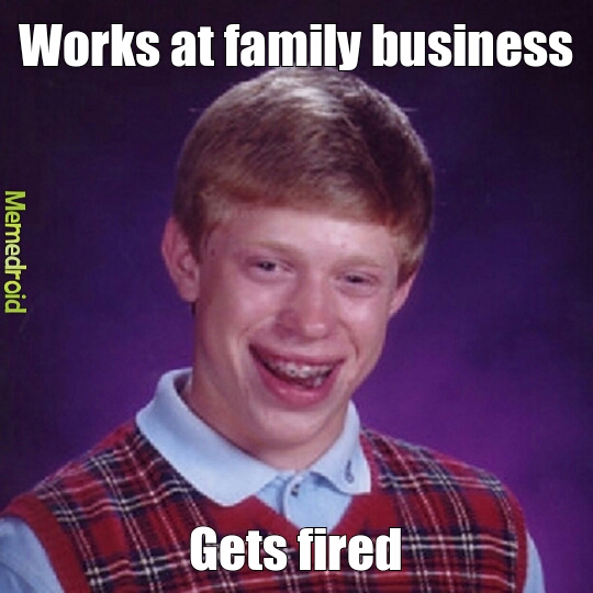 family only business - meme