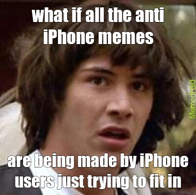 death the iPhone users - meme