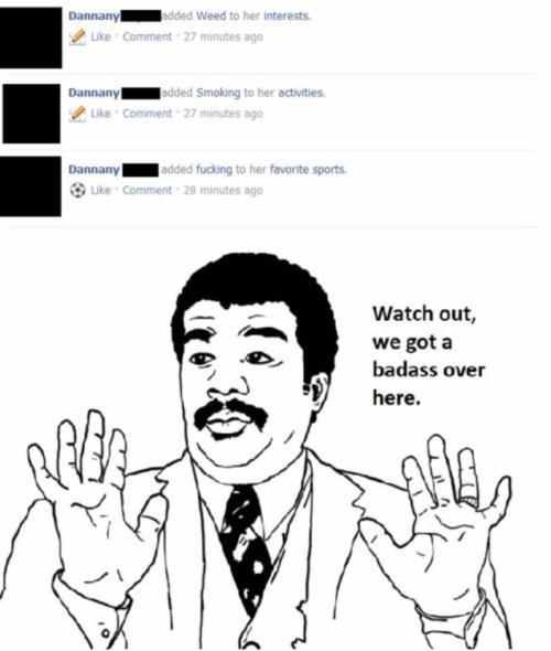 why some people should gtfo fb - meme