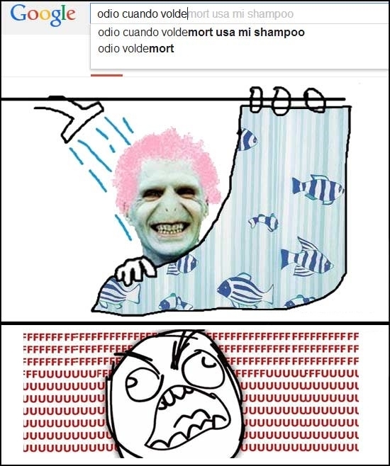 Odio cuando Voldemort... - meme