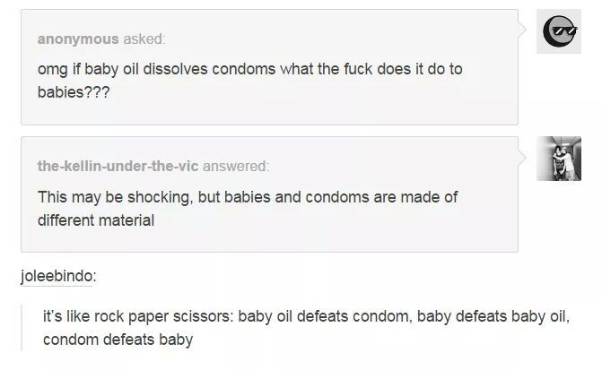 remember Condoms prevent babies - meme