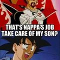 GT is the first time Goku has ever ventured with his family.