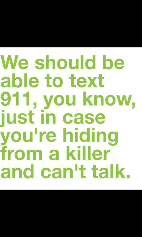 text 911 - meme