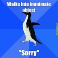awkward penguin