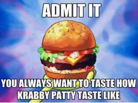 krabby patty - meme