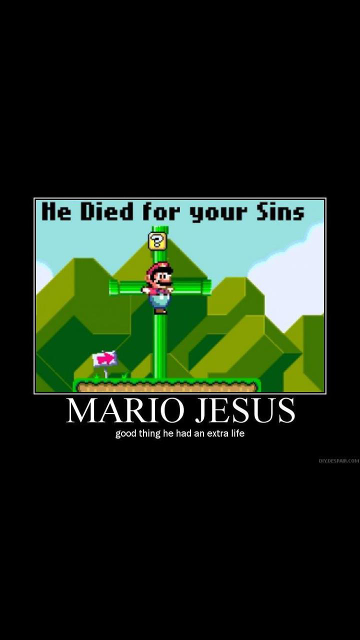 he died for us - meme
