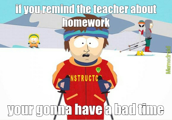 never again :-| - meme