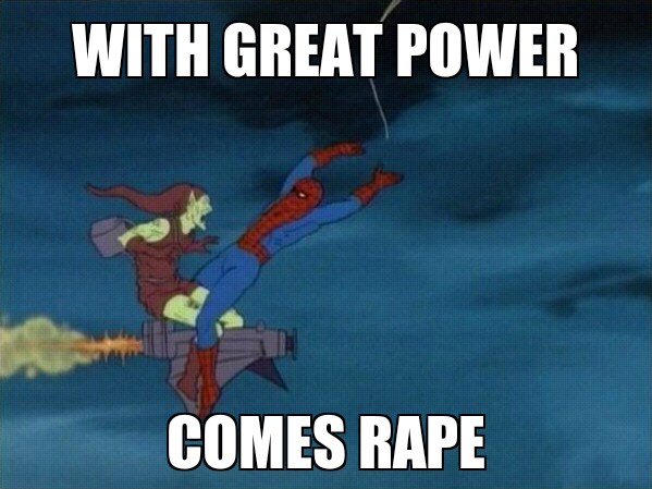 with great power - meme