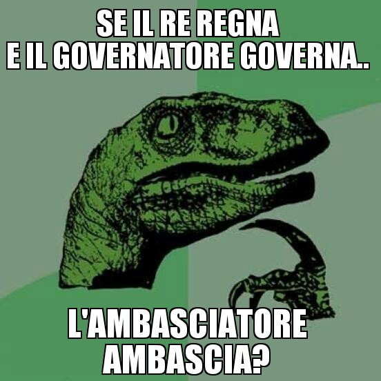 Ambasciatore Ambascia? - meme