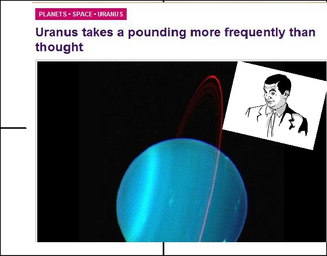 Uranus (if you know what i mean) - meme