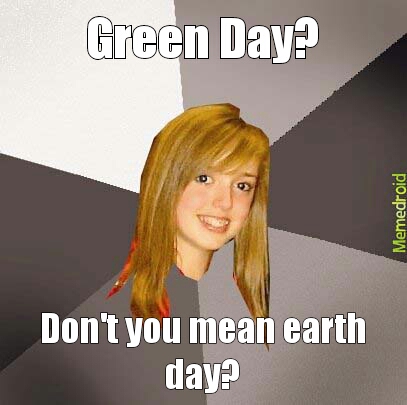 green day - meme