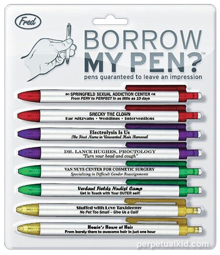 Can I borrow your pen? - meme