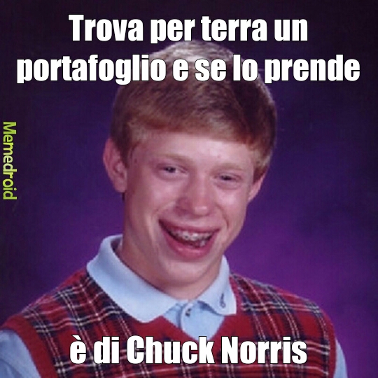Il portafoglio di Chuck - meme
