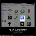nice try down arrow
