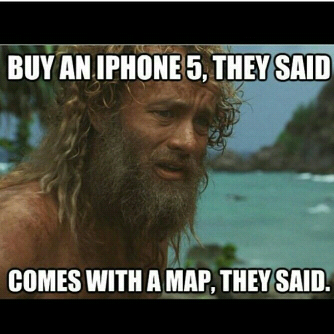 Go home, Apple Maps. You're drunk. - meme