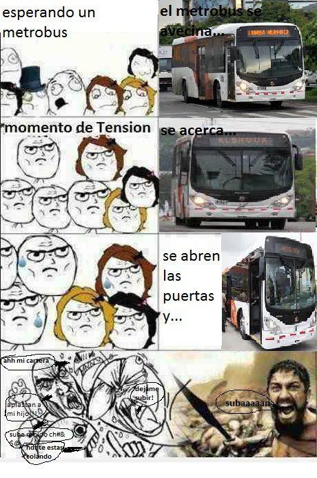 metro bus Panamá - meme