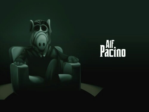 Alf-Paccino lol - meme