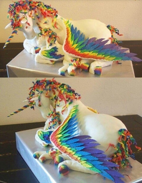 unicorn cake!!!! - meme