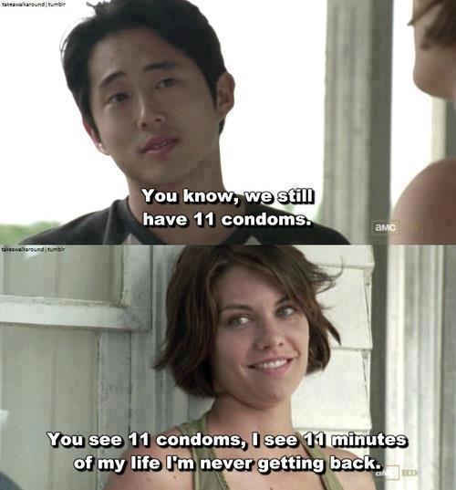 GLENN AND MAGGIE AT ITS BEST - meme