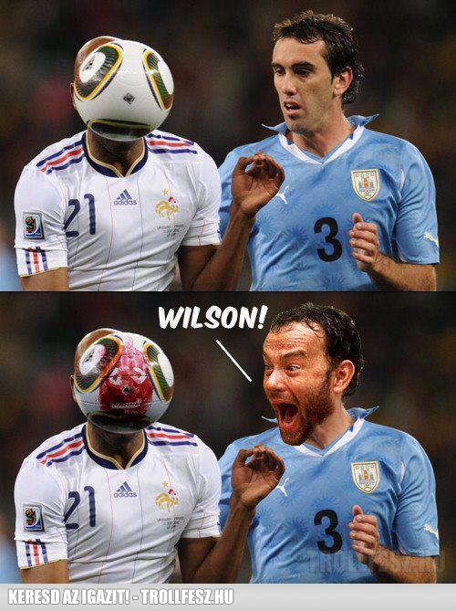 wilson, is that you? - meme