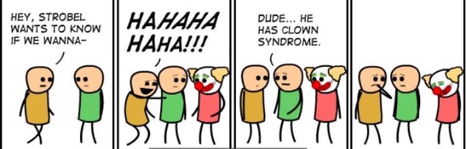 clown syndrome ): - meme