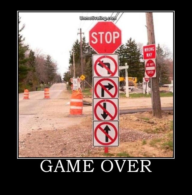 game over - meme