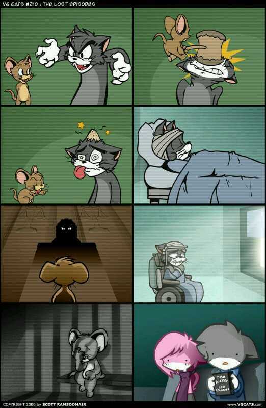 la vrai fin de Tom&Jerry - meme