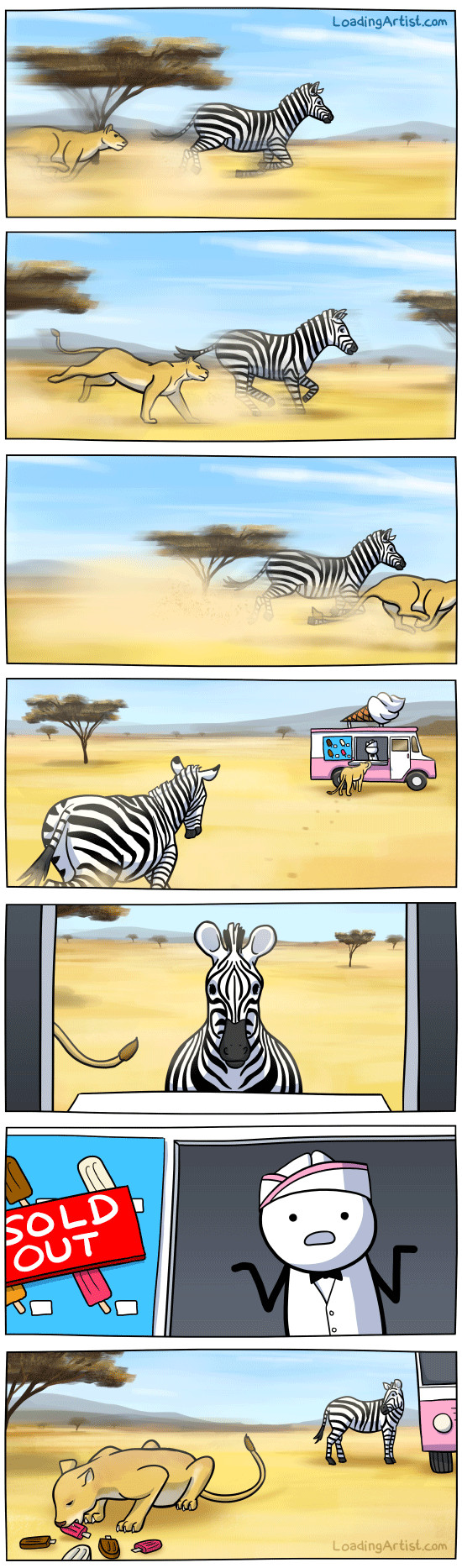 If I lived in the Serengeti, my natural selection would be ALL of the ice cream as well - meme
