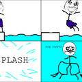 le splash