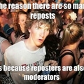 reason for reposts