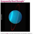 Heh heh. Uranus