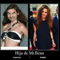 La hija de Mr Bean... :o
