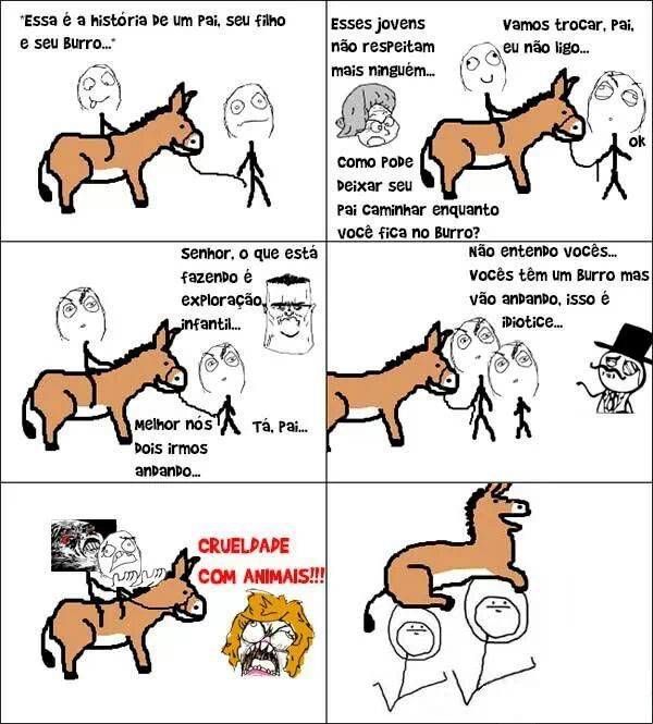 O burro é esperto! - Meme by Allan_Suoza :) Memedroid