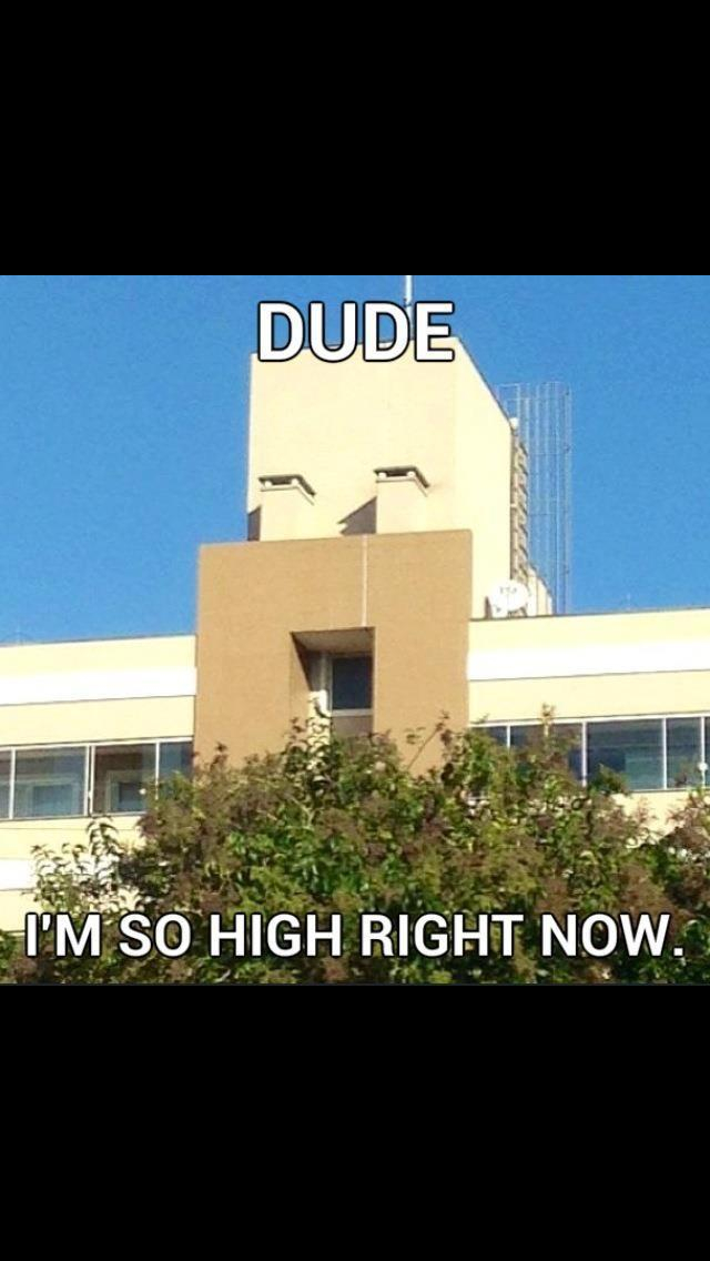High building is high - meme