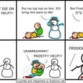Frosty has seen too much o.o