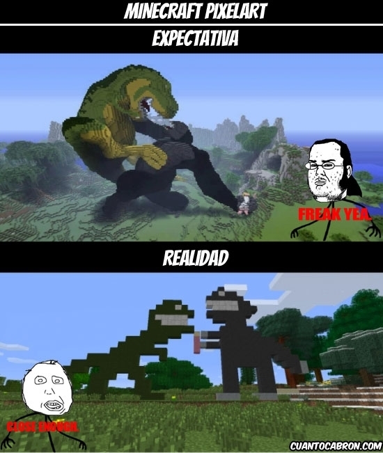 Imagens reais de nordestino-sovietico jogando Minecraft moded em 2014 - Meme  by Leozinhoooo :) Memedroid