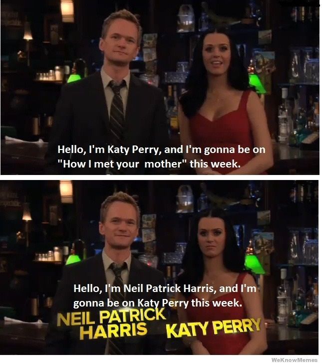 i am going to be on Katy Perry tonight... - meme