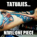 Tatuajes nivel :one piece