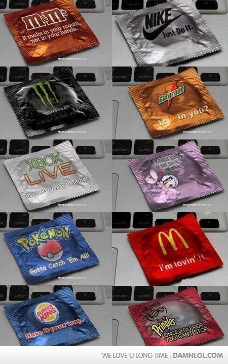 Condom Brands - meme